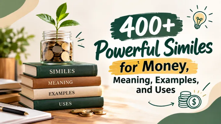 Money Similes with Ai generator