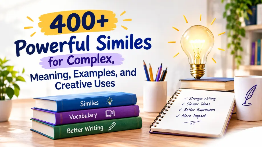 Powerful Similes For Complex