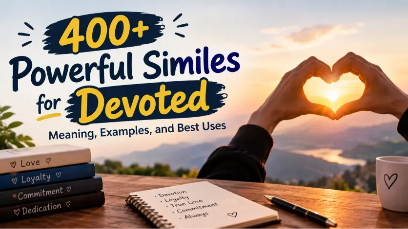 Similes for Devoted