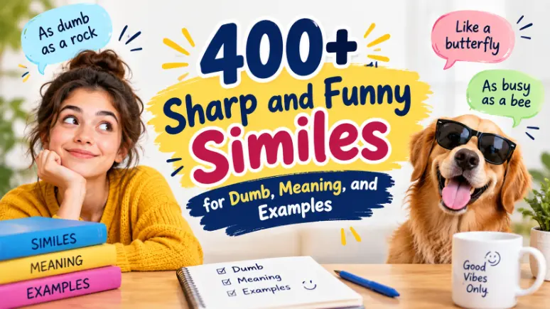 Similes For Dumb