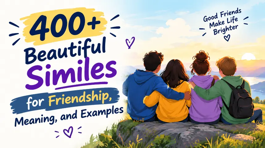 Similes for friendship