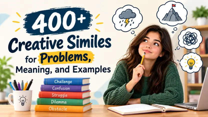 Similes for Problems, Meaning, and Examples