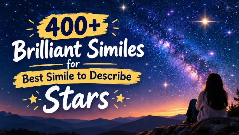 Similes to Describe Stars
