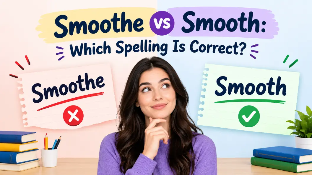 Smoothe vs Smooth: Which Spelling Is Correct?