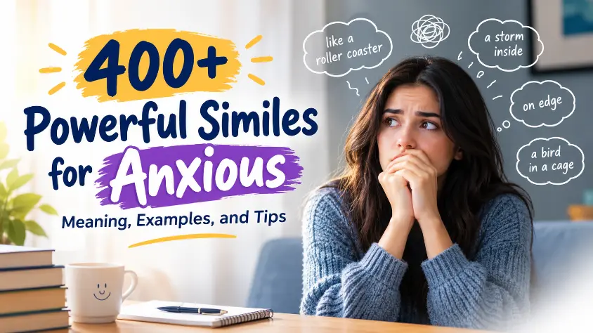 Powerful Similes for Anxious: Meaning, Examples, and Tips