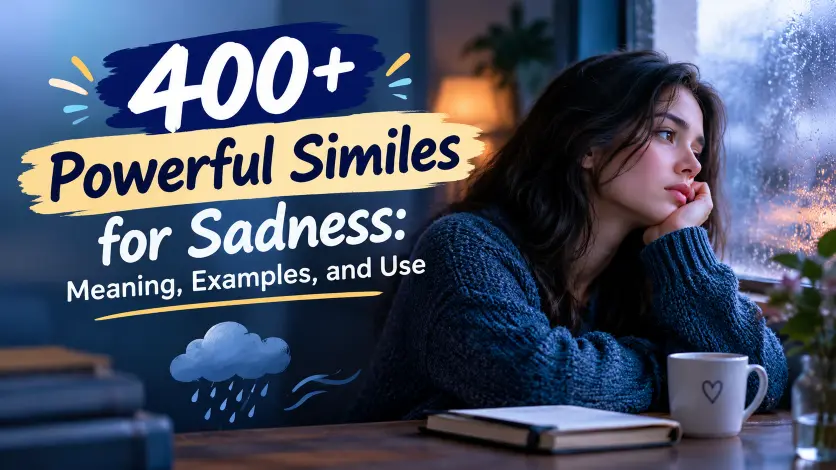 Powerful Similes for Sadness: Meaning, Examples, and Use