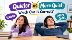 Quieter vs More Quiet: Which One Is Correct?